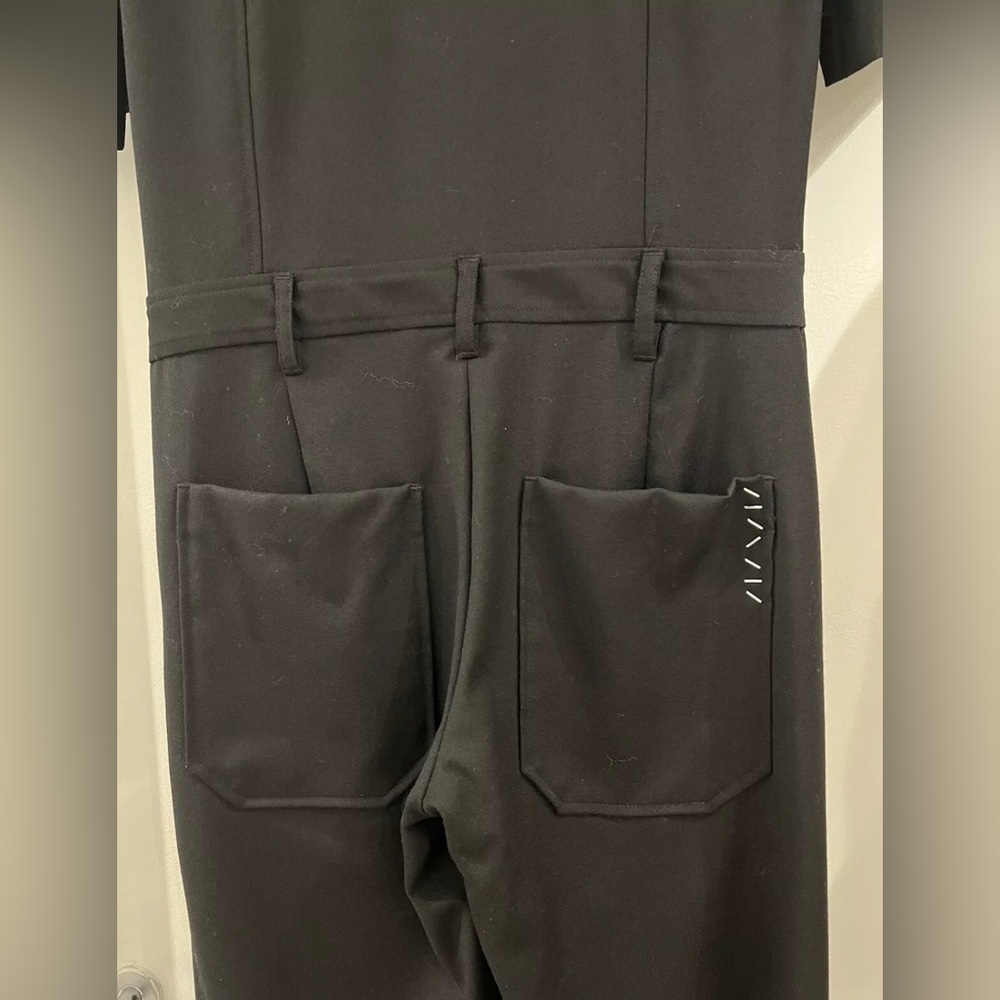 Zadig & Voltaire Black Wide-Leg Jumpsuit - Picture 6 of 11